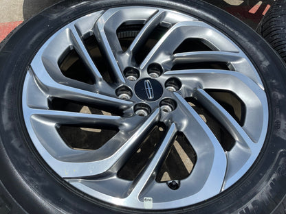 22" Lincoln Navigator OEM 94225 rims wheels BLACK LABEL 2025 2026 MICHELIN NEW
