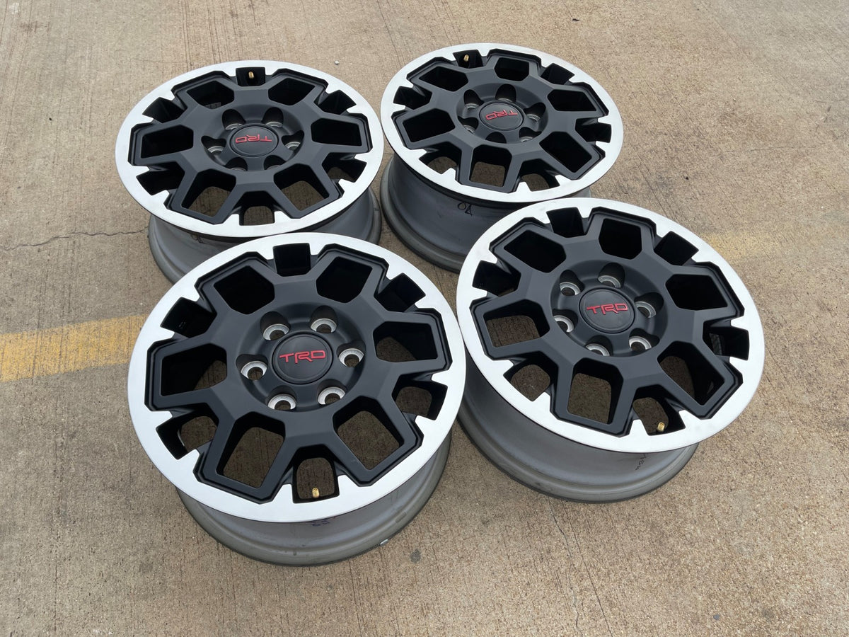 17" Toyota Tacoma 4Runner TRD OEM 10638 wheels rims 2024 2025 2026 2027 NEW