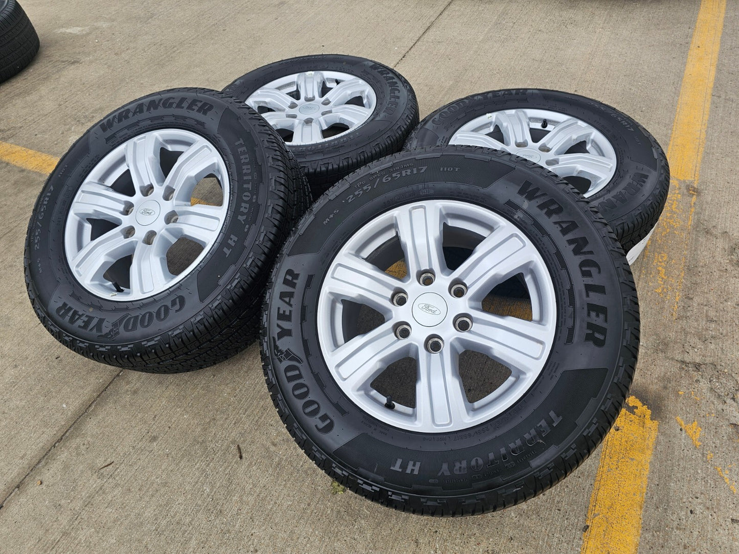 17" Ford Ranger Bronco wheels rims OEM 10228 tires 2022 2023 2024 2025 2026