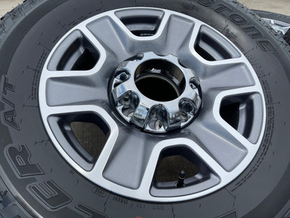18" Ford F-250 F-350 Lariat FX-4 OEM gray wheels 10298 tires 2024 2025 2026 NEW