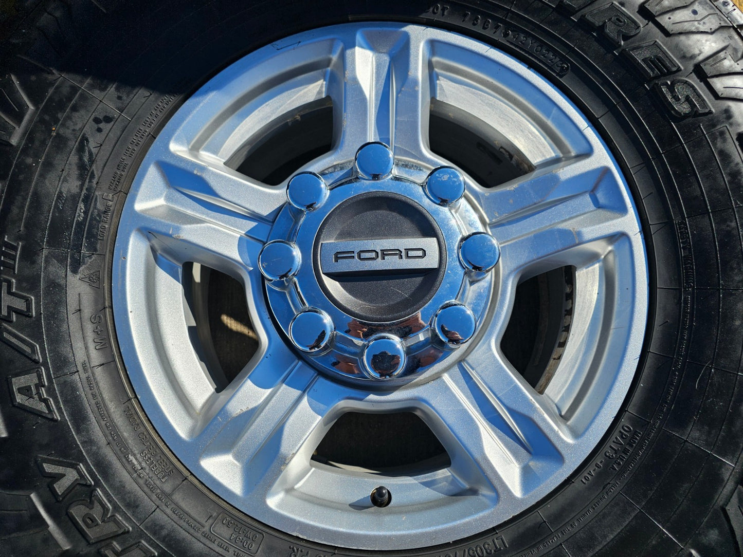 17" Ford F-250 F-350 OEM 10096 TREMOR wheels rims tires TOYO A/T3 34"