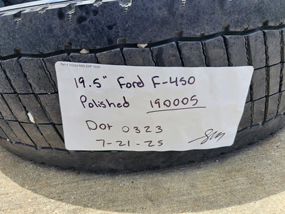 19.5" Ford F-450 Dually F-550 rims wheels RAM 4500 OEM 10x225 2023 2024 2025