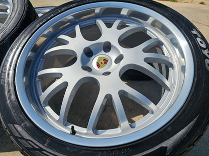 22" Champion Motorsport RG5 Forged Porsche Cayenne wheels rims tires SET