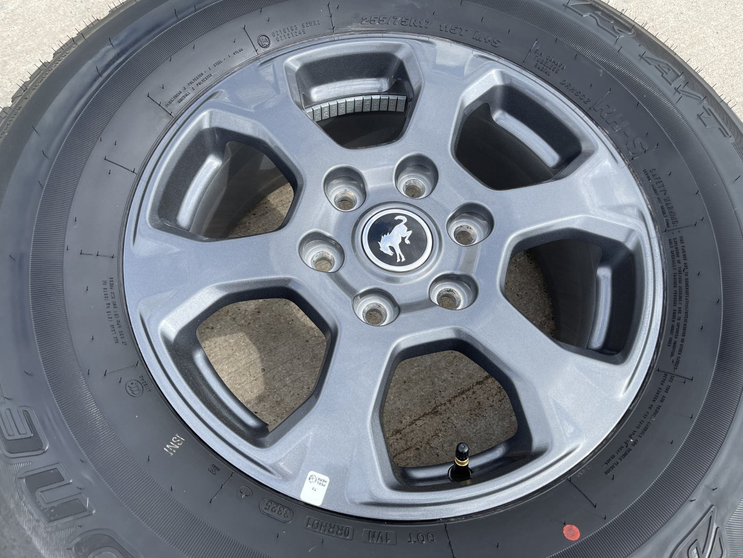 17" Ford Bronco wheel rim tire SPARE 10384 OEM Ranger 2023 2024 2025 2026 NEW