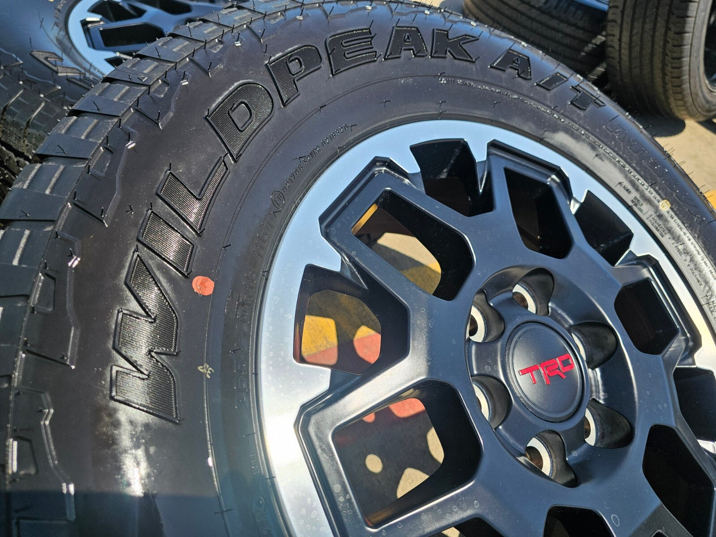 18" Toyota Tacoma 4Runner TRD OEM wheels rims tires 2024 2025 NEW FALKEN A/T3