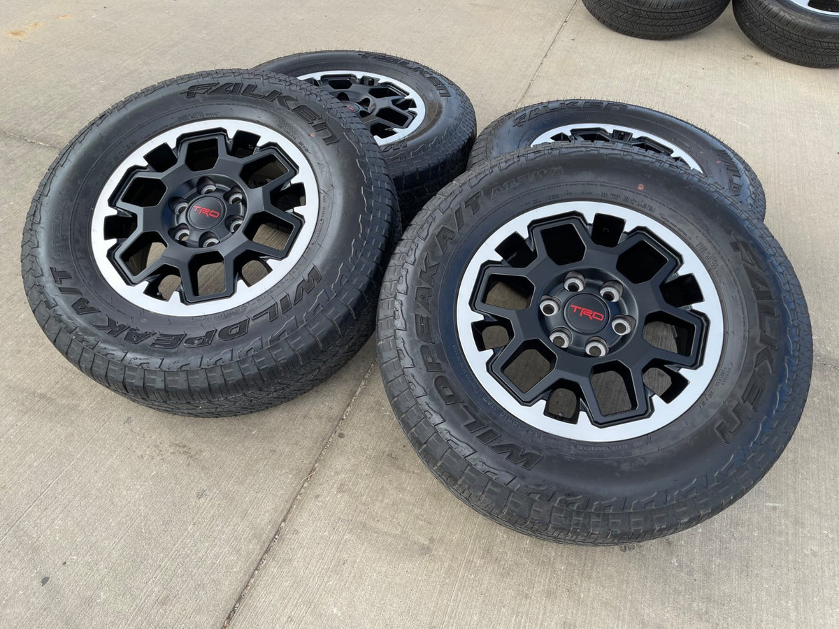 18" Toyota Tacoma 4Runner TRD OEM 94199 wheels rims 2024 2025 2026 2027 SET NEW