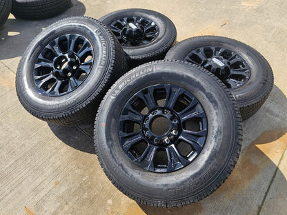 18" Ford F-250 F-350 TREMOR OEM rims wheels 10097 MICHELIN A/T2 SET
