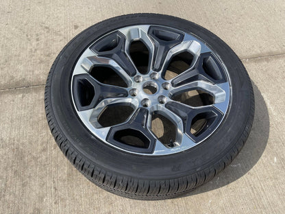 22" Dodge Ram 1500 OEM LIMITED Laramie wheel rim 2685 spare 2022 2023 2024 NEW