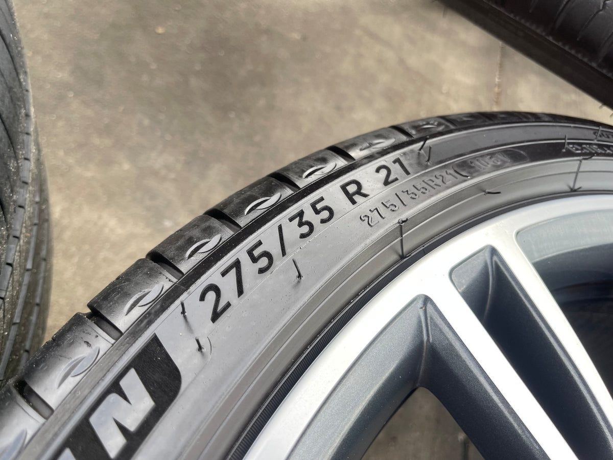 21" BMW X3 X4 OEM 86365 86368 Series Style 7261 wheels rims X3M X4M MICHELIN