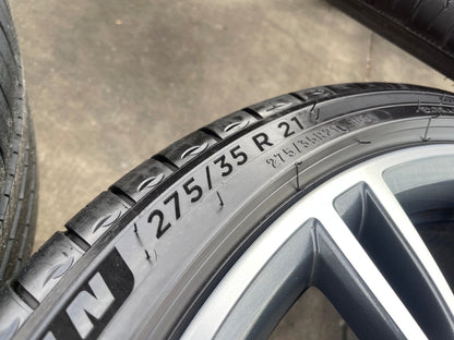 21" BMW X3 X4 OEM 86365 86368 Series Style 7261 wheels rims X3M X4M MICHELIN