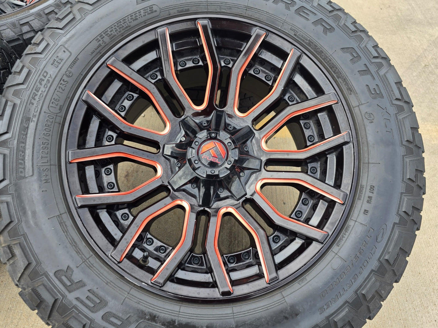 20" FUEL Rage D712 GMC Sierra AT4X Chevy 2500 3500 wheels rims FITS 2011-2027
