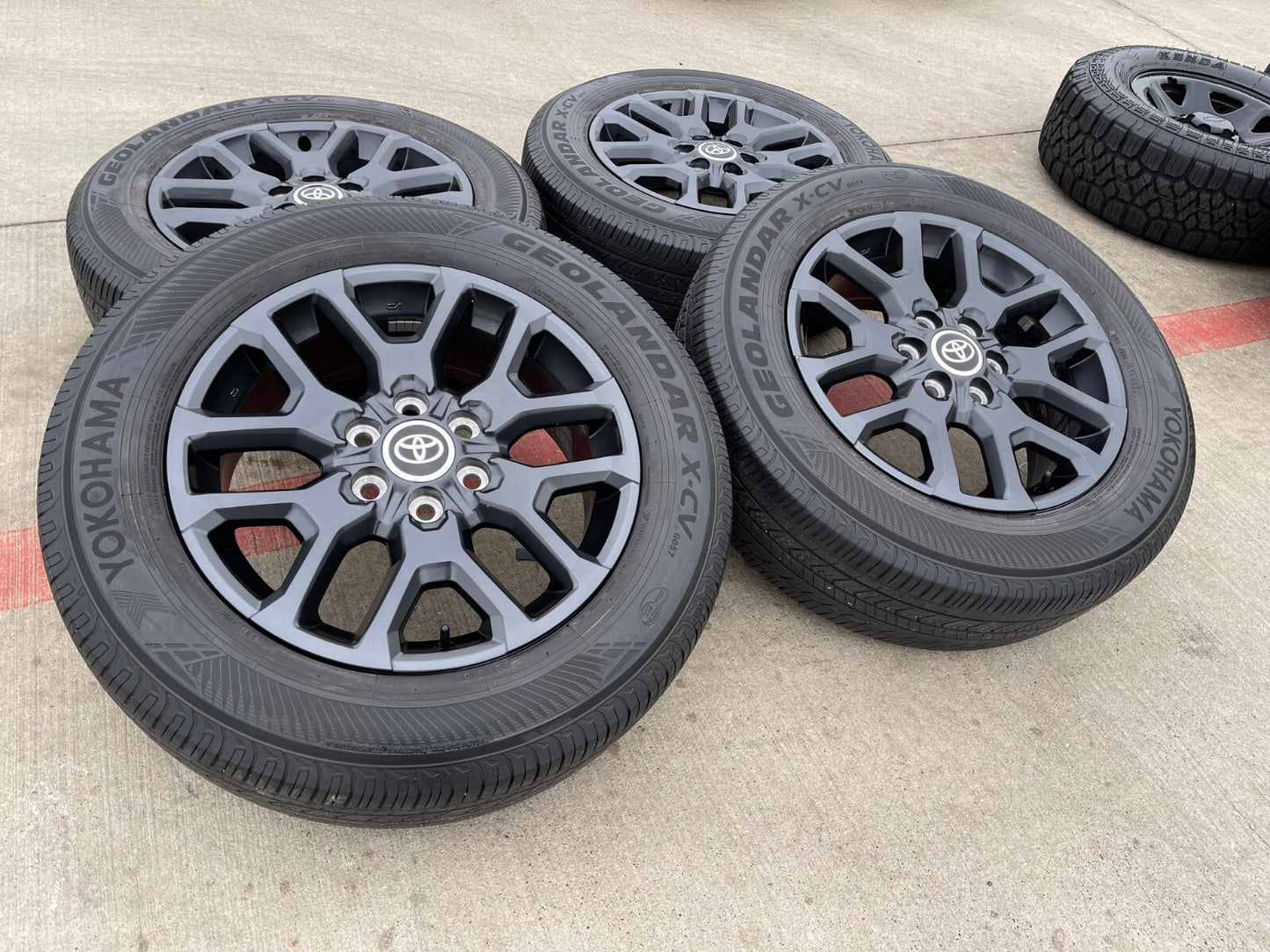 20" Toyota Tundra TSS TRD OEM wheels rims 95359 75277 Sequoia 2023 2024 2025