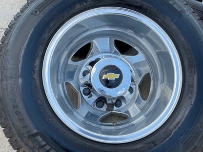 17" Chevy Silverado GMC Sierra 3500 Dually rims wheels OEM 5519 5520 NEW