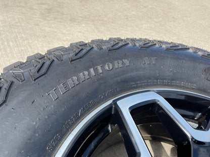 18" Ford Bronco wheel rim 95213 10389 Ranger spare GOODYEAR TERRITROY AT 35"
