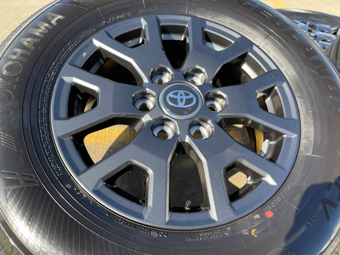 17" Toyota 4Runner Tacoma TRD OEM 94254 10637 wheels rims 2024 2025 2026 NEW