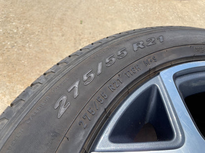 (1) 21" Rivian R1T R1S OEM wheel rim tire spare 2022 2023 2024 2025 2026 2027
