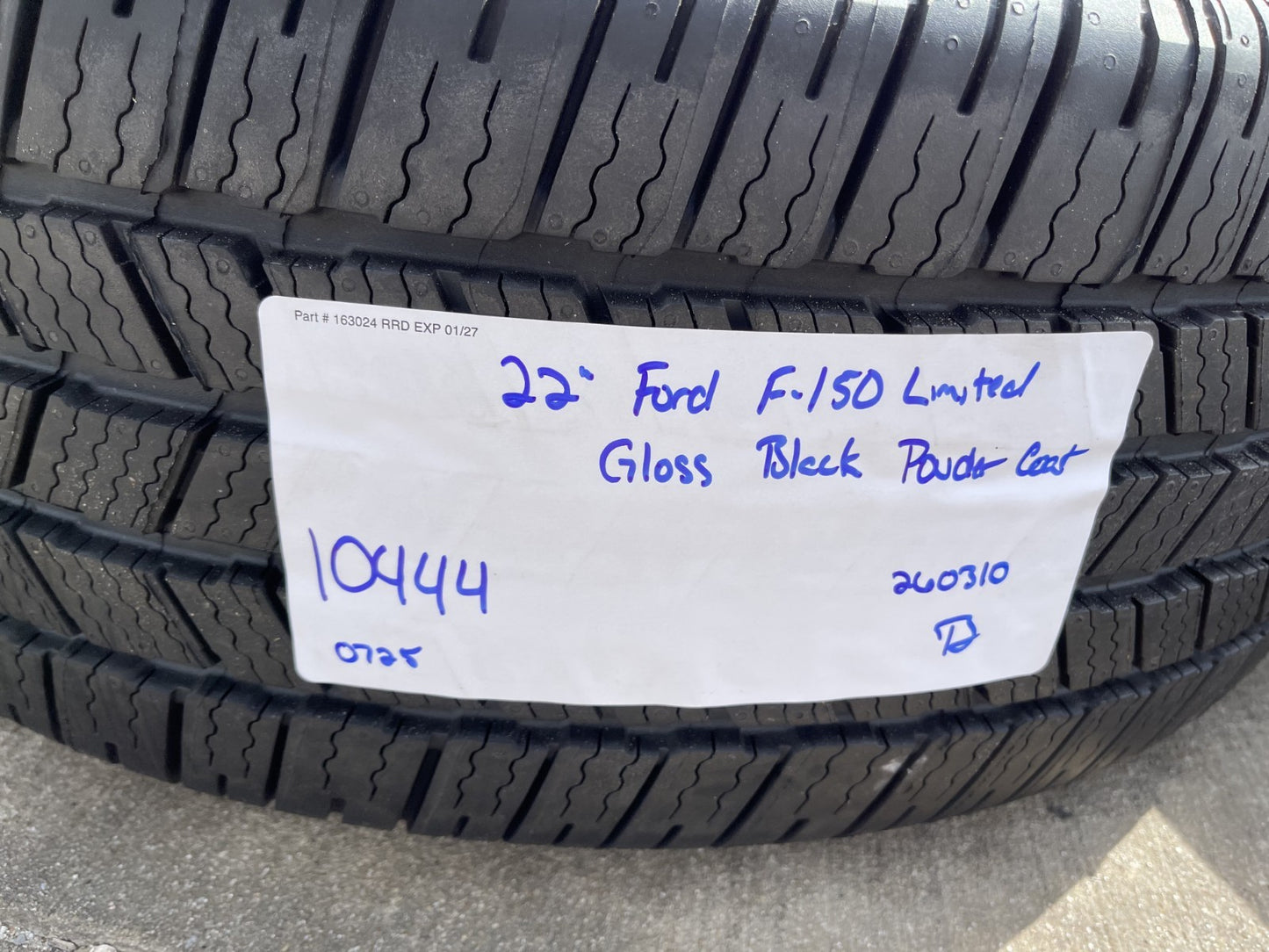 22" Ford F-150 LIMITED Plus OEM rims wheels 10444 Expedition tires MICHELIN NEW