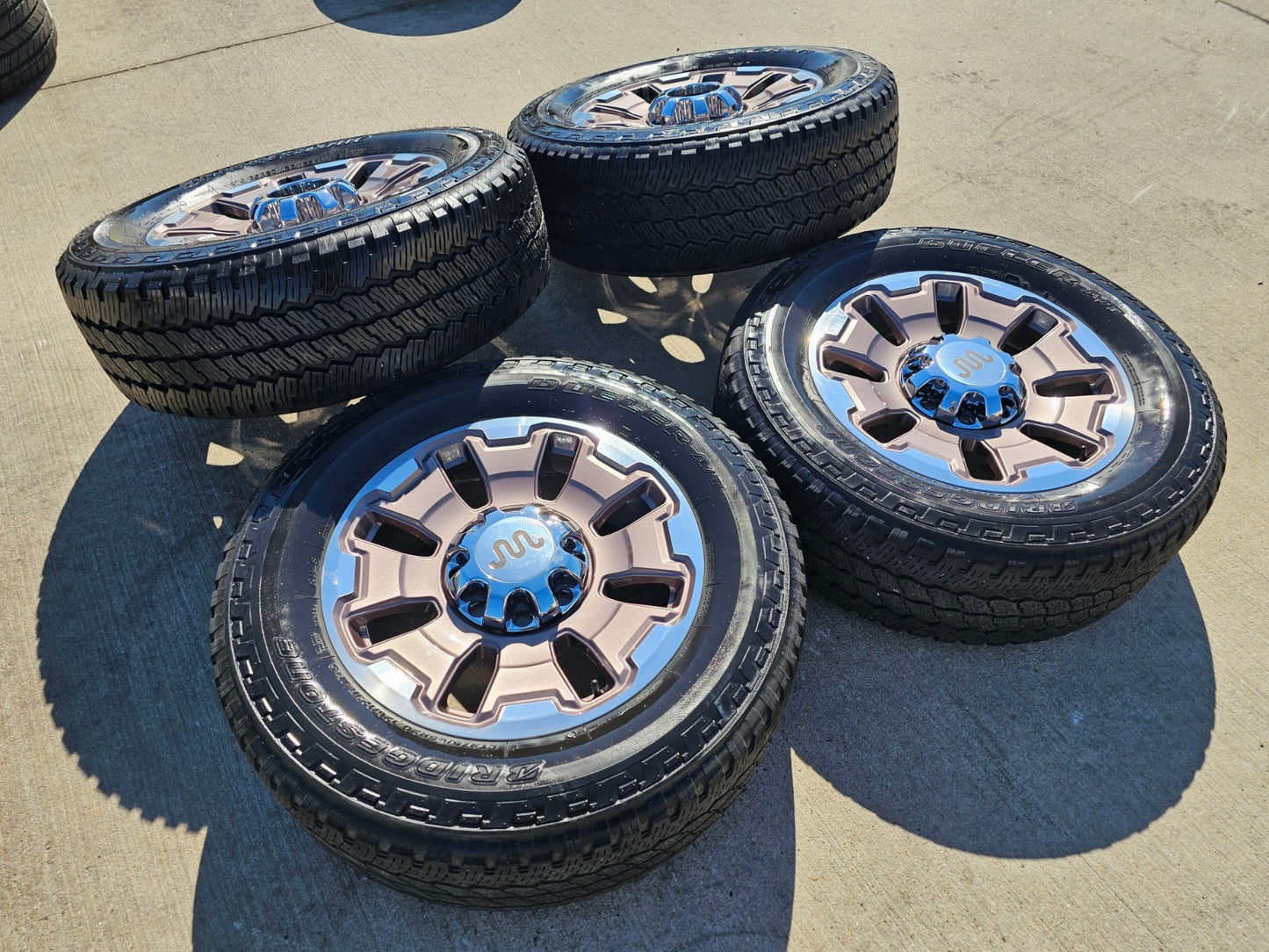 20" Ford F-250 F-350 OEM 10487 LIMITED KING RANCH tan wheels rims 2024 2025 2026