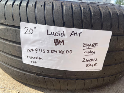 20" 20x8.5 Lucid Air OEM Grand Touring 95709 wheel rim 2024 2025 2026 FRONT