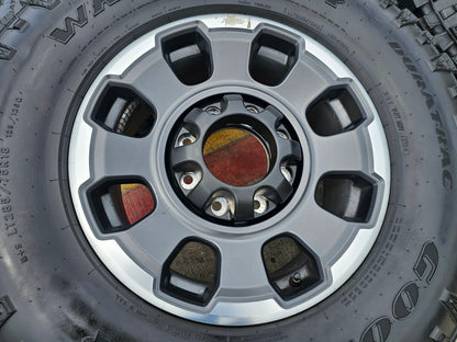 18" Ford F-250 F-350 OEM TREMOR 10482 rims wheels tires 35" GOODYEAR DURATRAC