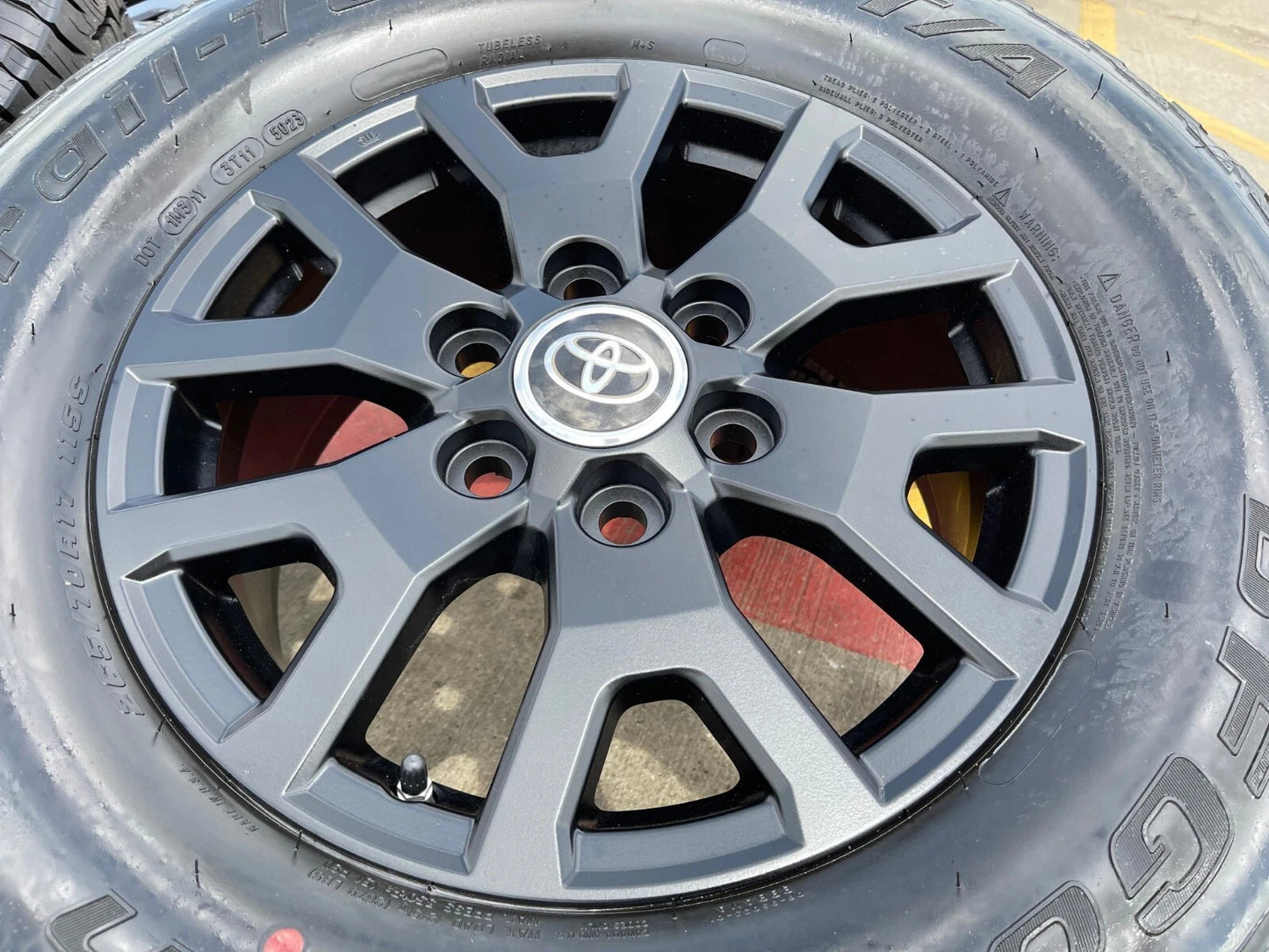 17" Toyota Tacoma 4Runner TRD OEM 10637 94254 wheels rims 2025 2026 NEW BFG