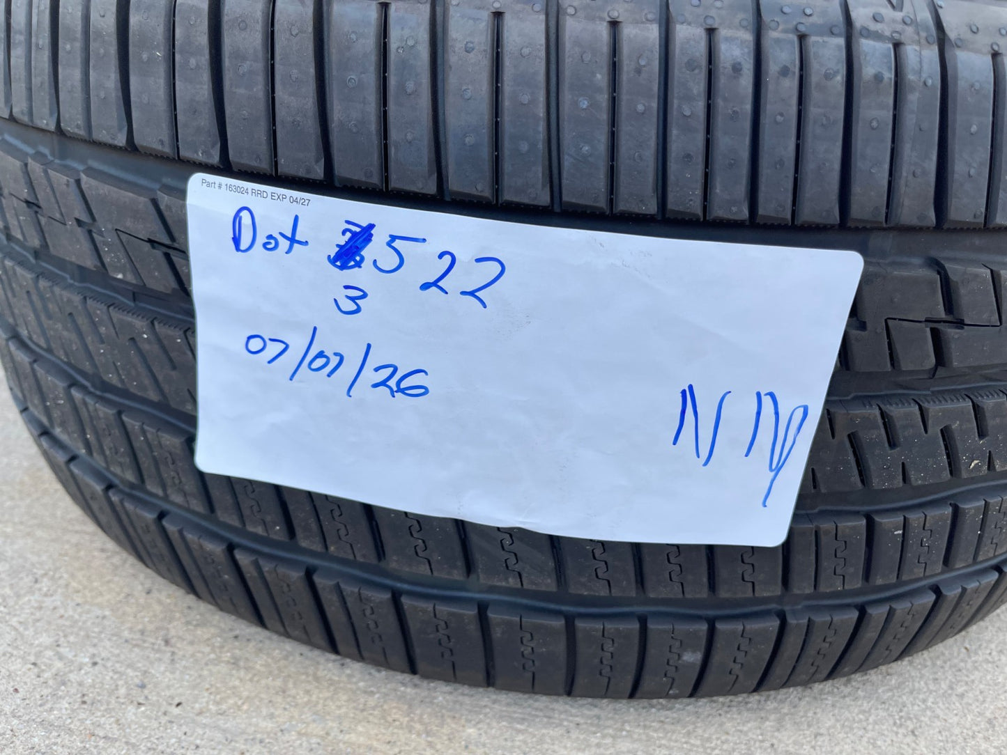 (1) 275/40/20 Falken Azenis FK460 A/S tire 275/40R20 106Y M+S NEW