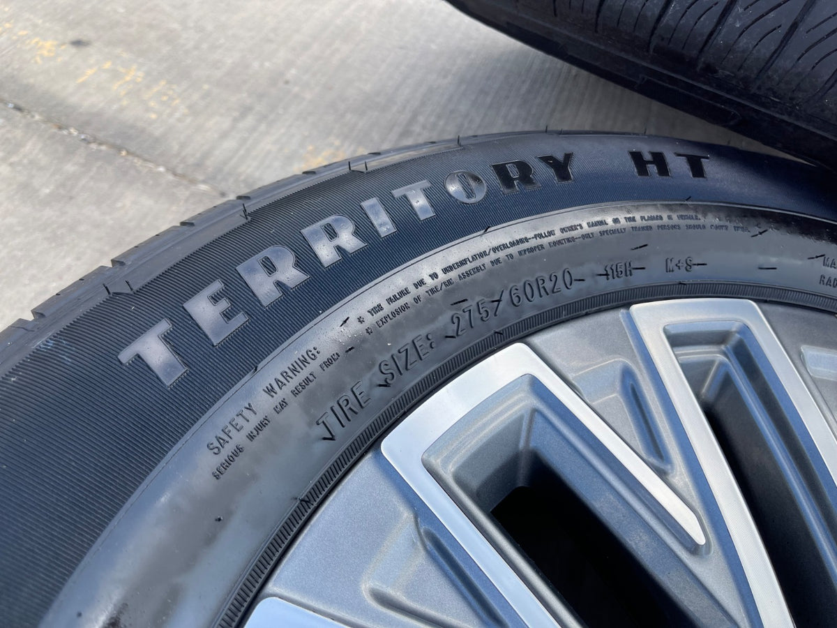20" Ford F-150 LARIAT OEM rims wheels Expedition SET GOODYEAR 2027 NEW