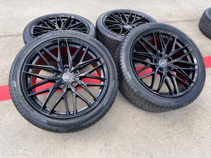 21" MSW Type 50 O.Z. Porsche Cayenne Turbo Sport wheels rims SET tires PIRELLI