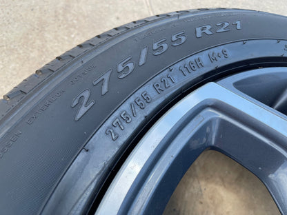(1) 21" Rivian R1T R1S OEM wheel rim tire spare 2022 2023 2024 2025 2026 2027