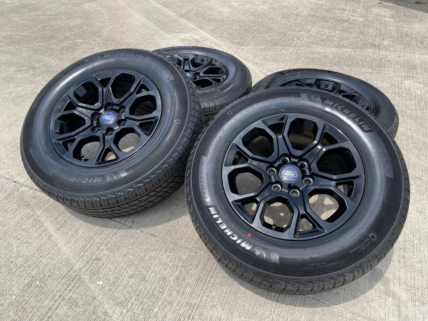 18" Ford F-150 OEM rims wheels 10438 Expedition 2023 2024 2025 2026 MICHELIN NEW