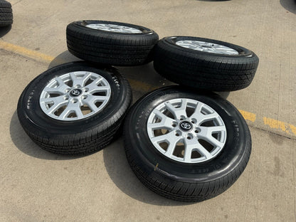 17" Toyota Tacoma 4Runner TRD Silver OEM wheels rims tires 2024 2025 NEW