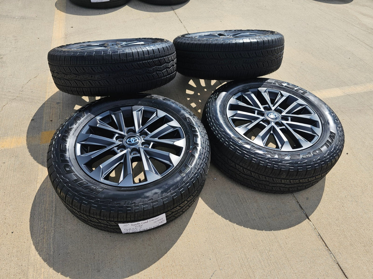 20" Toyota Land Cruiser OEM wheels rims 94057 Tundra Sequoia FALKEN A/T3