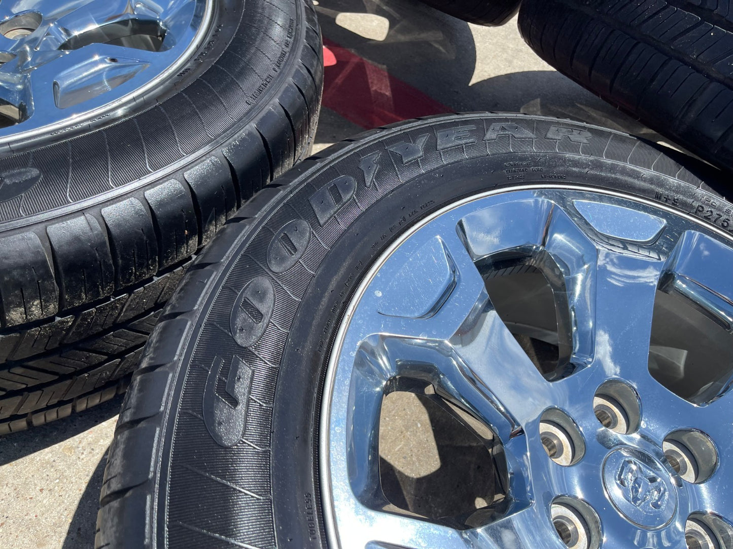 20" Dodge Ram 1500 OEM Laramie CHROME 2680 wheels rims 2022 2023 2024 2025 2026