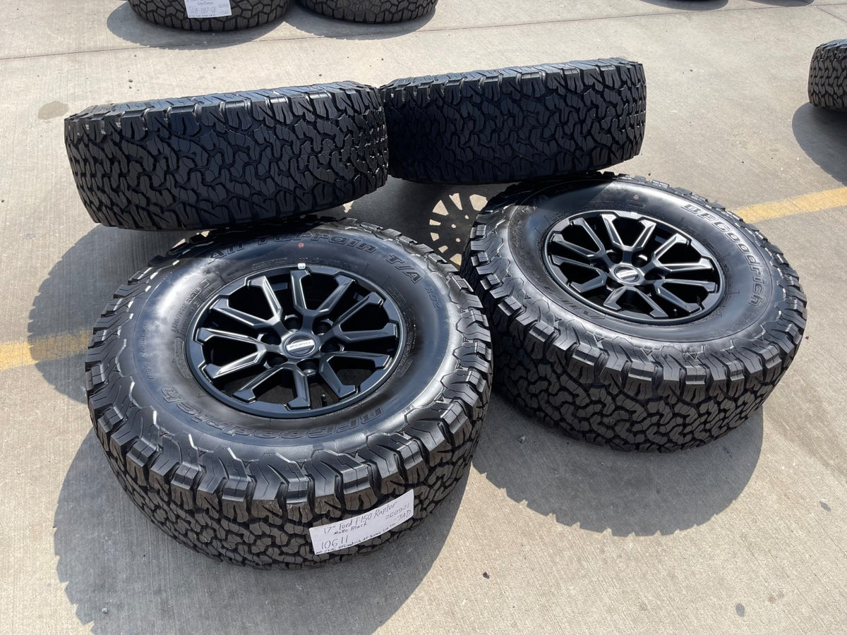 17" Ford F-150 Raptor OEM 10611 rims wheels Bronco SET 2026 2027 BFG 35" SET NEW