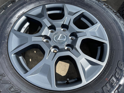 18" Toyota Tacoma TRD OEM 10544 wheels rims Land Cruiser Tundra SET TOYO A/T3