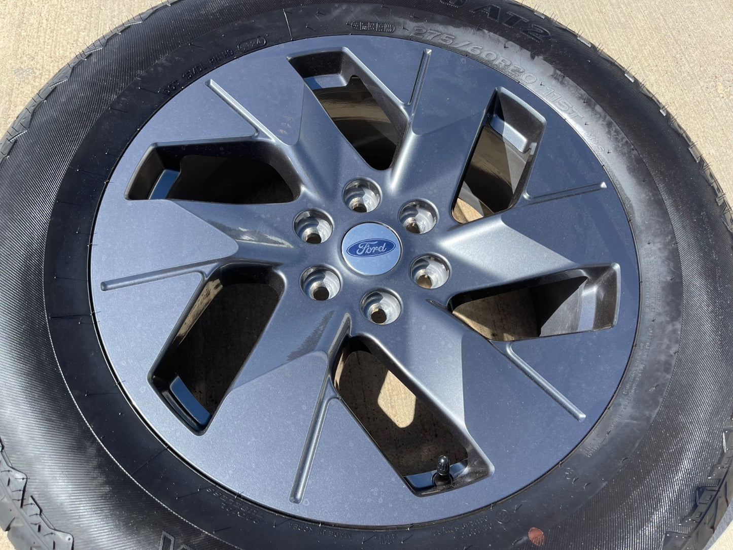 20" Ford F-150 LIMITED OEM rim wheel tire 10471 Expedition 2025 2026 HANKOOK