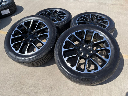 22" Chevy Silverado GMC OEM Replica Yukon Tahoe 14079 wheels rims tires