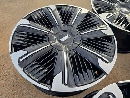 24" Cadillac Escalade IQ EV OEM 8x165 wheels rims Hummer 2500 2025 2026 2027 NEW