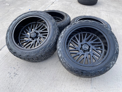 22x12 TIS 553B Chevy Silverado Ford F-150 RAM wheels rims 6x139 6x135