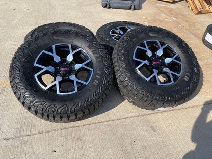 17" GMC Sierra AT4X Chevy Silverado ZR2 OEM wheels rims Canyon Colorado NEW