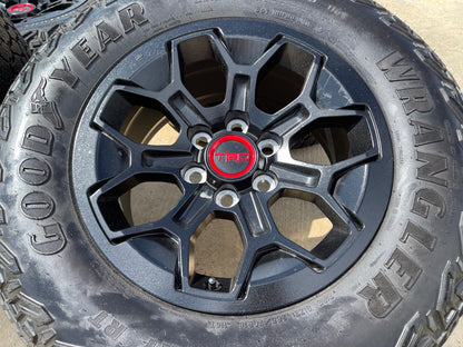 18" Toyota Tacoma 4Runner TRD OEM 95972 wheels rims SET 2025 2026 2027 GOODYEAR