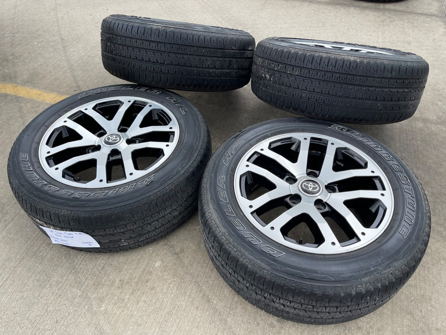 20" Toyota Tundra TSS TRD T Force OEM wheels rims 5x150 tires