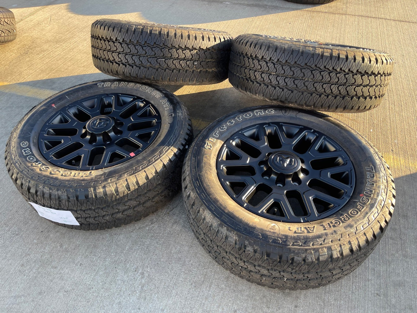 20" Dodge Ram 2500 3500 LARAMIE OEM 51649 wheels rims A/T2 2025 2026