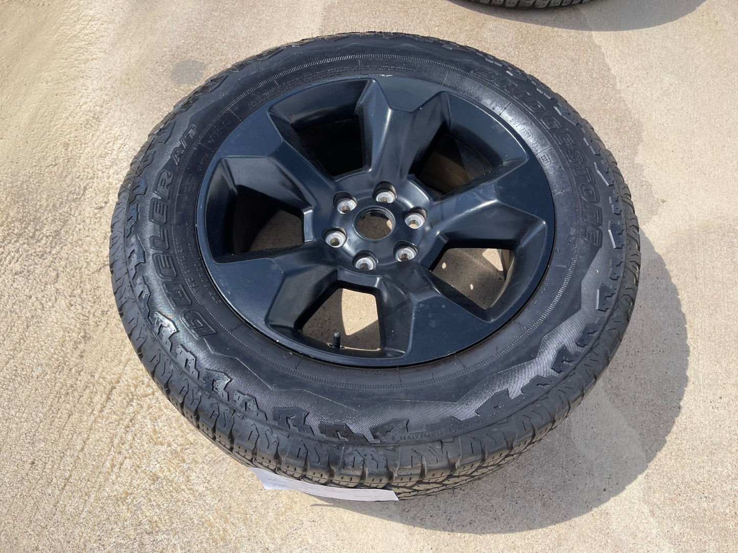 20" Ram 1500 LIMITED Laramie wheel rim black OEM 2675 2722 spare single