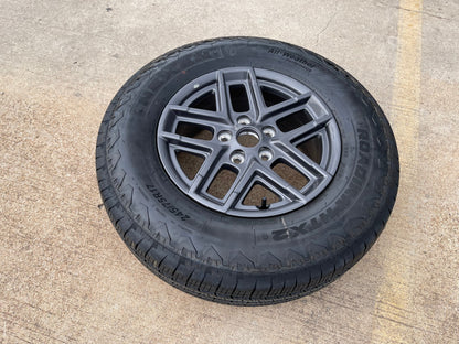 17" Jeep Wrangler Rubicon Sport S OEM wheel rim 51649 Gladiator NEXEN NEW