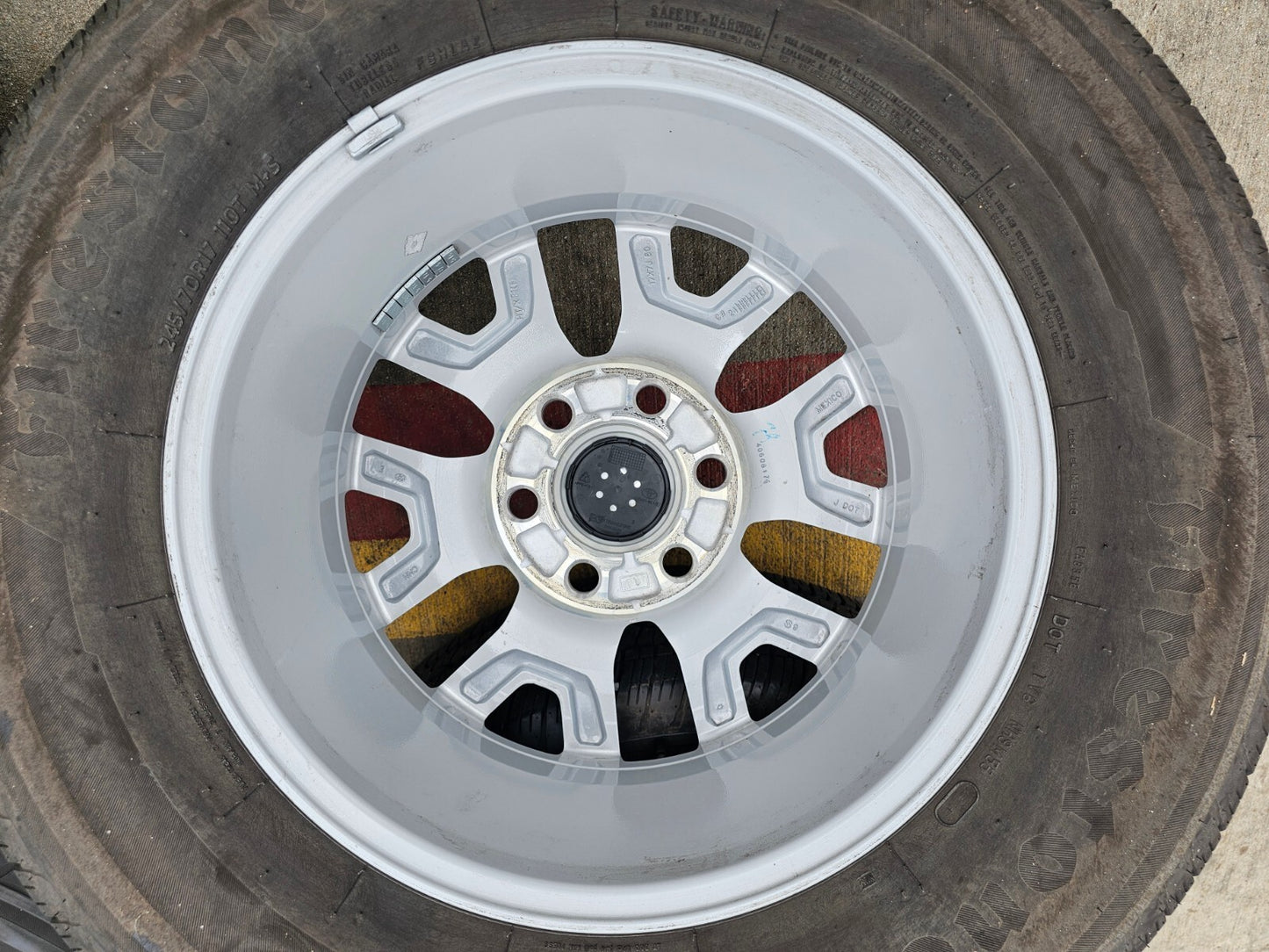 17" Toyota Tacoma 4Runner TRD OEM wheels rims tires 2024 2025 FIRESTONE
