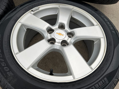 16" Chevrolet Cruze 5473 5674 OEM wheels rims tires 2012 2013 2014 2015 2016