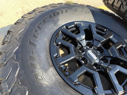 17" Ford F-150 Raptor Bronco OEM 10461 rims wheels 2026 2027 BFG A/T SET 37" NEW