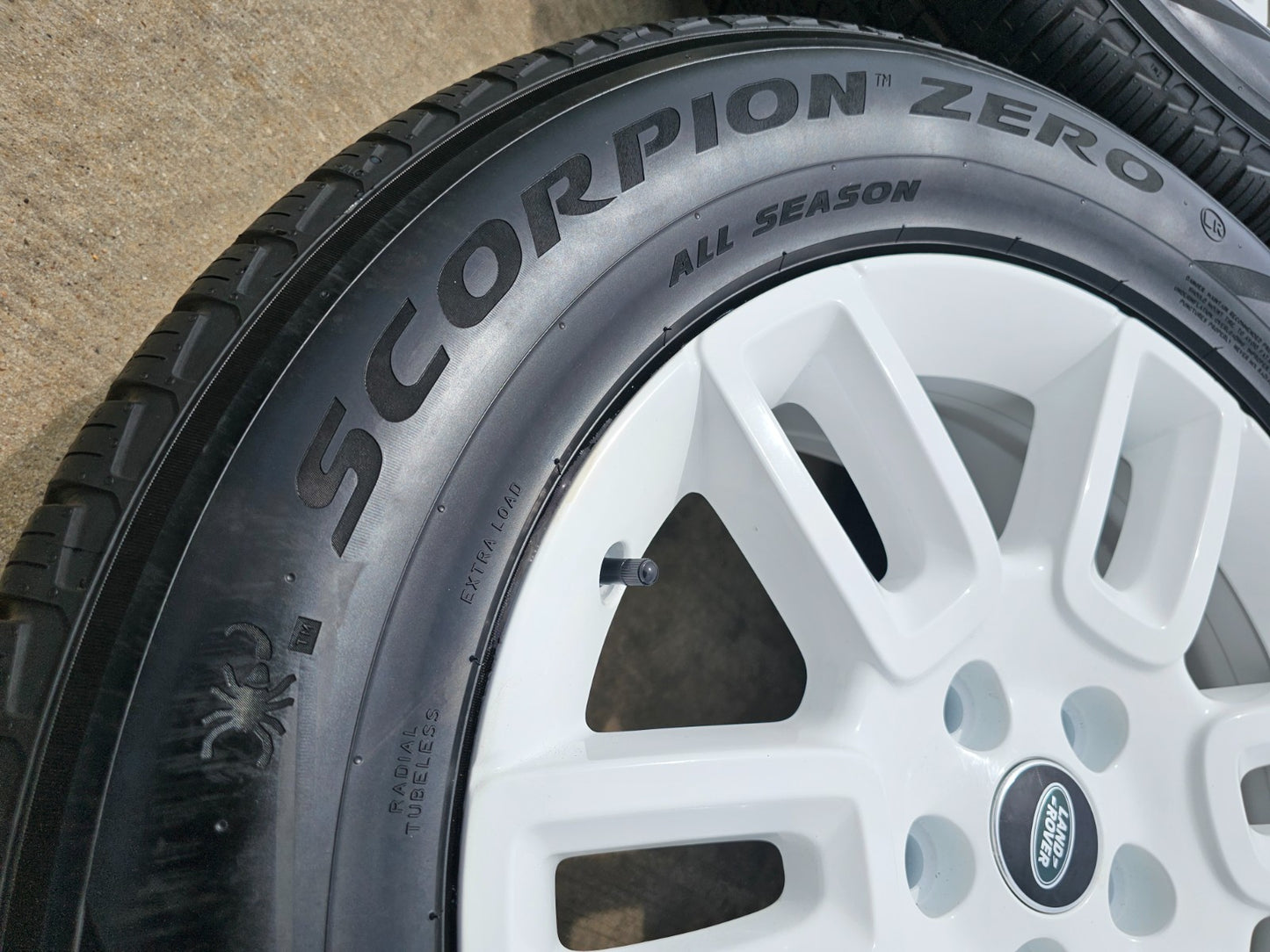 19" Land Rover Defender WHITE Range Rover OEM 72350 wheels rims NEW