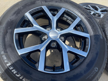 18" Jeep Grand Cherokee L OEM wheels rims 9285 95198 Durango 2025 2026 MICHELIN